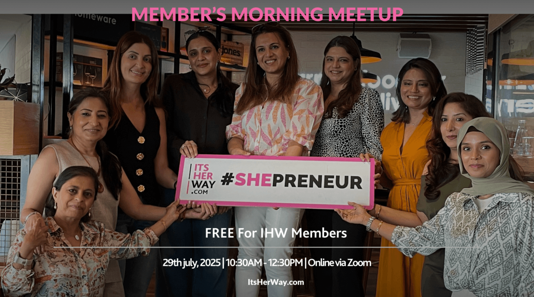 Member’s Morning Meet Up