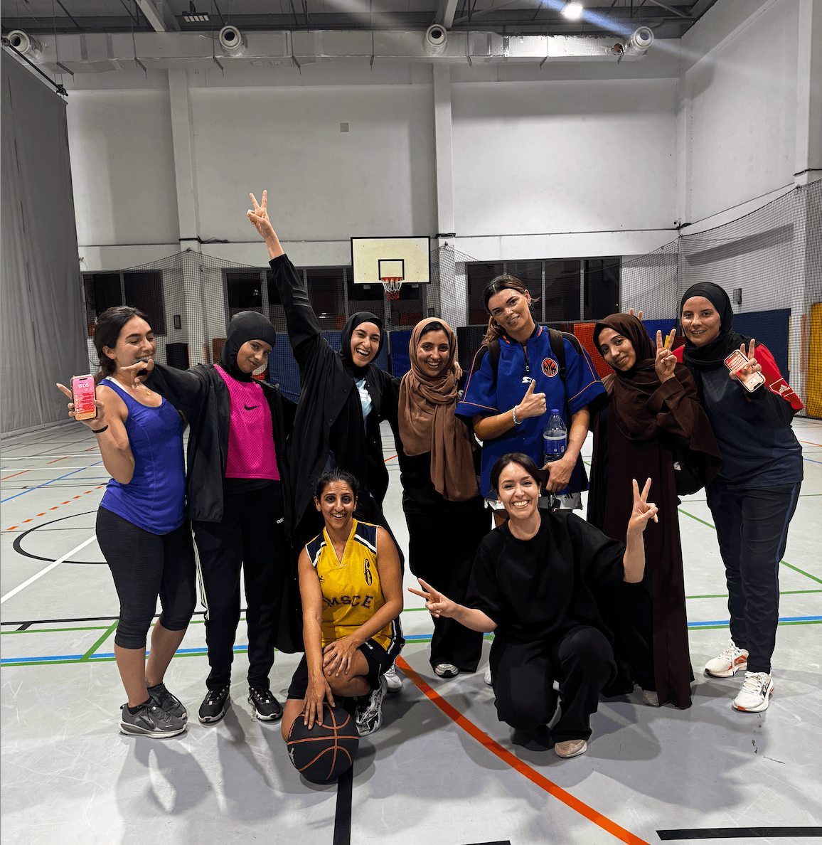 Ladies Basketball Social Game